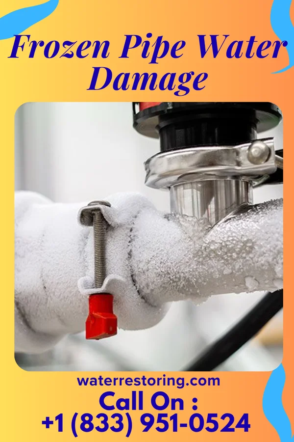 Frozen Pipe Water Damage in Fruitland, NC